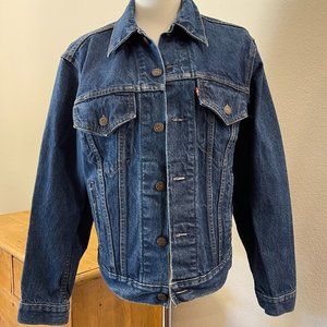 Vintage 1980s Levi's Trucker Denim Jacket-Sz 40R